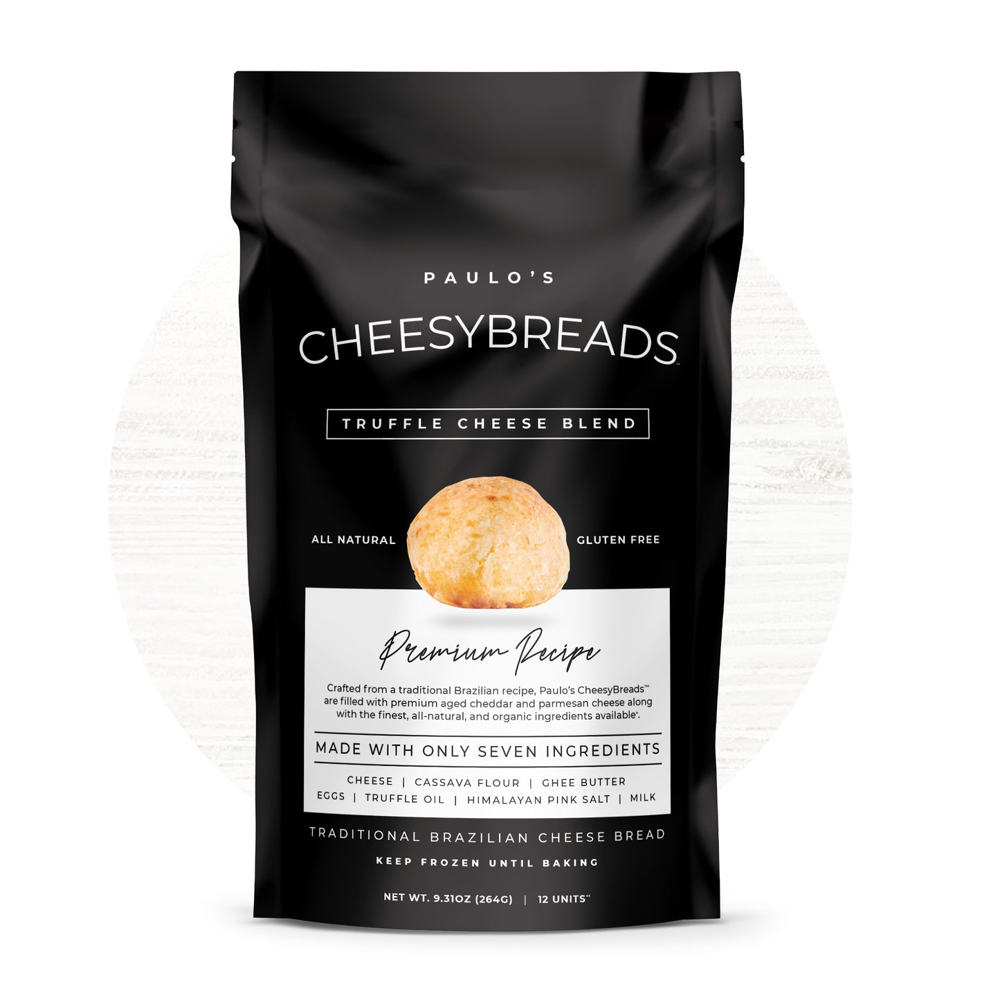 Paulo's Cheesybreads Truffle Cheese Blend